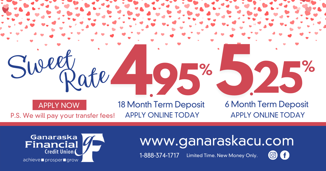 Sweet Rate 4.95% 18 months
